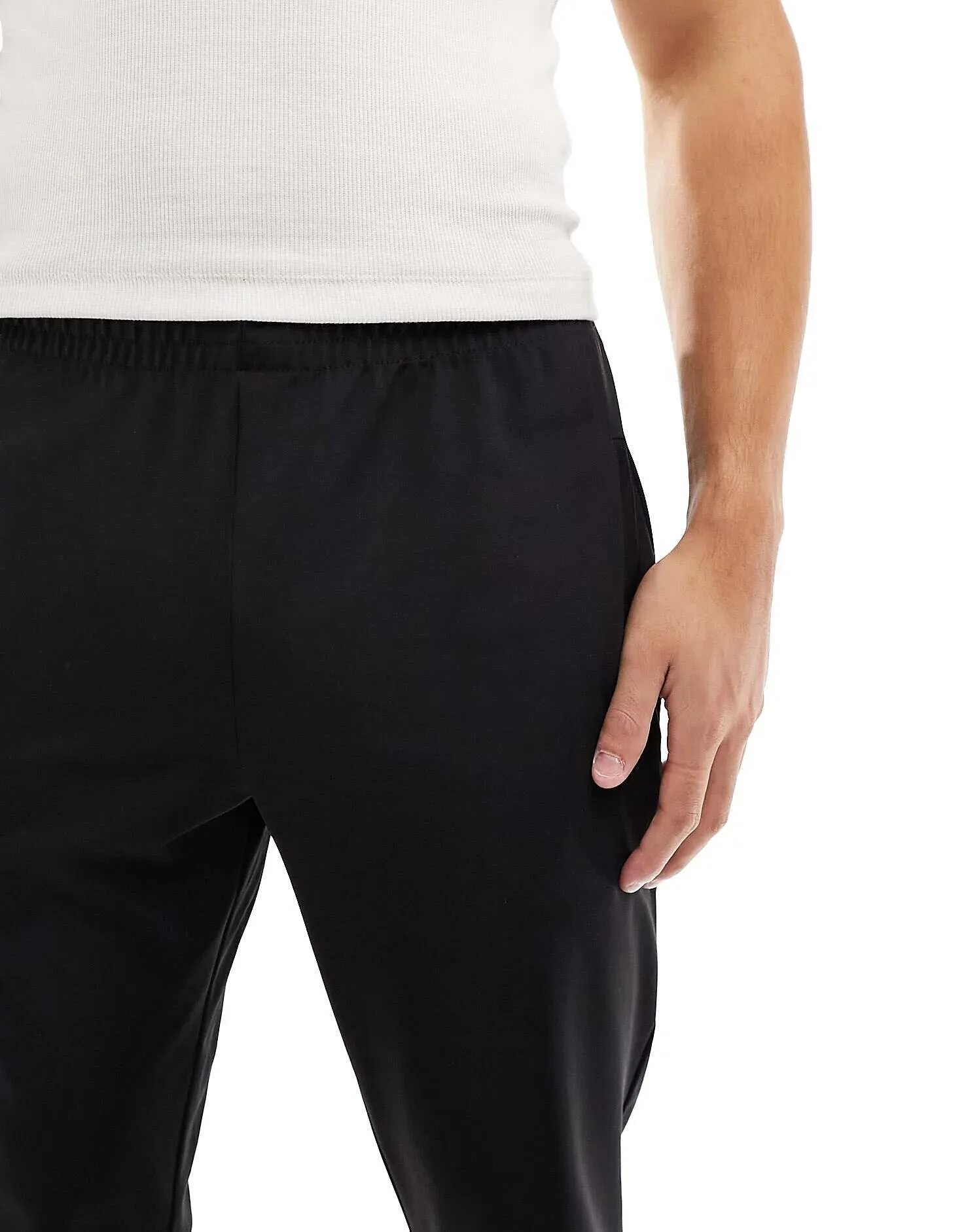 ASOS Relaxed Joggers In Black