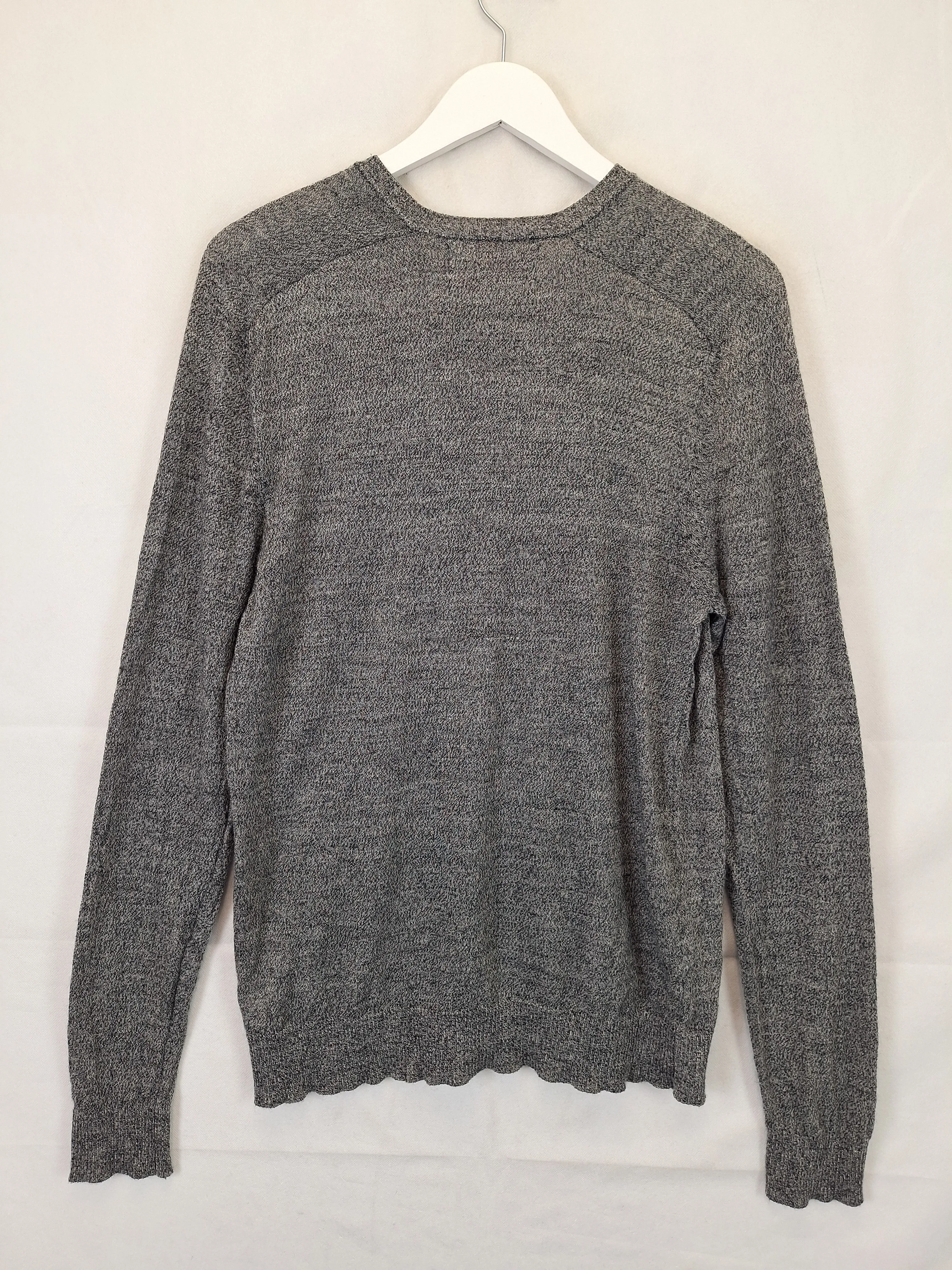 Assorted Brands Classic Crew Neck Wool Jumper Size L