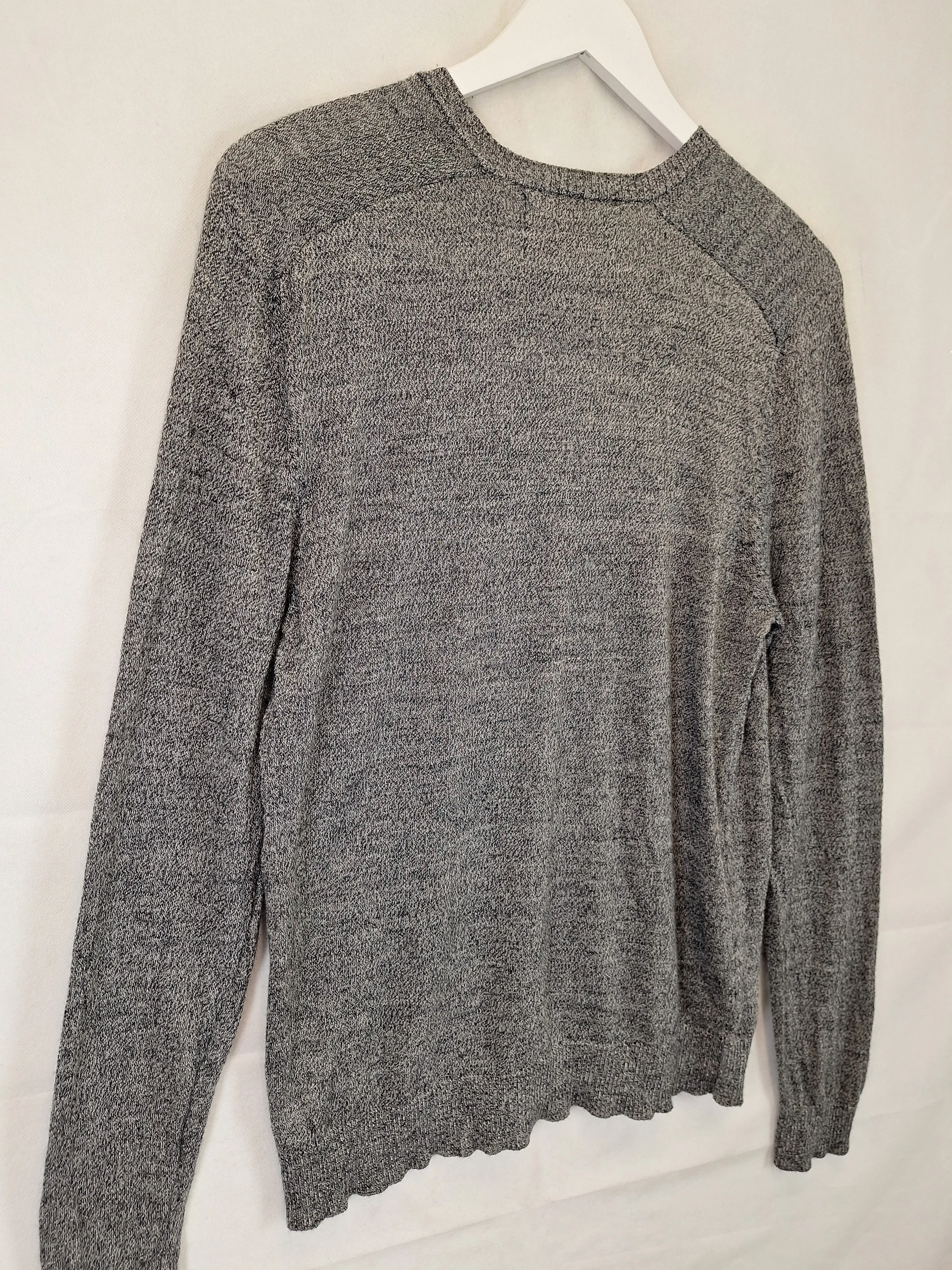 Assorted Brands Classic Crew Neck Wool Jumper Size L