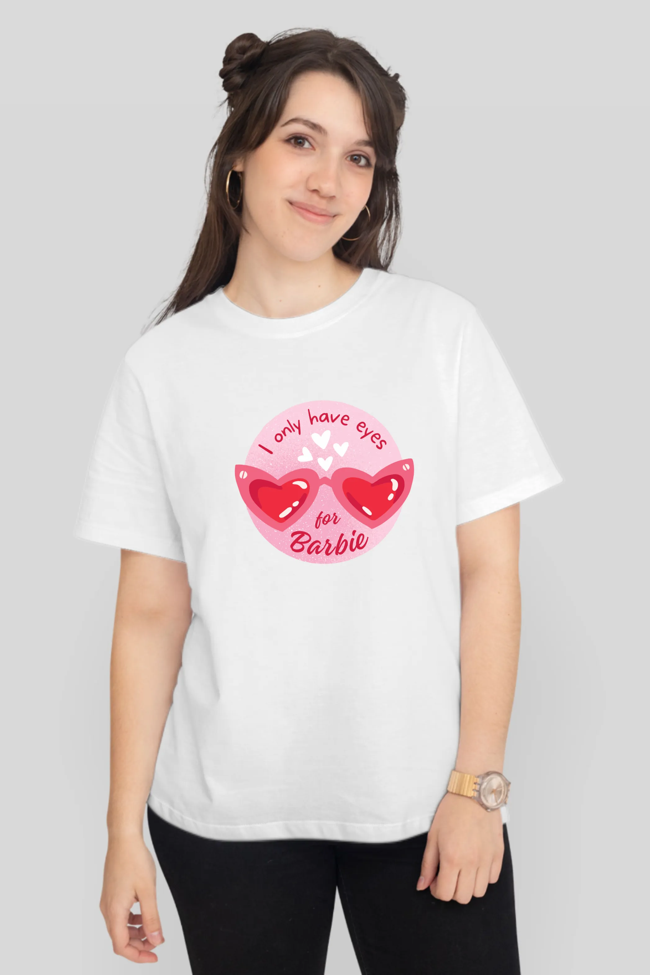 Barbie Eyes Printed T-shirt for women