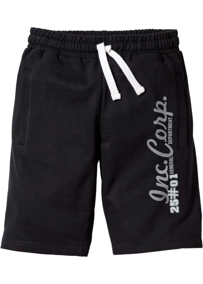 Bpc Bonprix Collection regular fit sports shorts, black