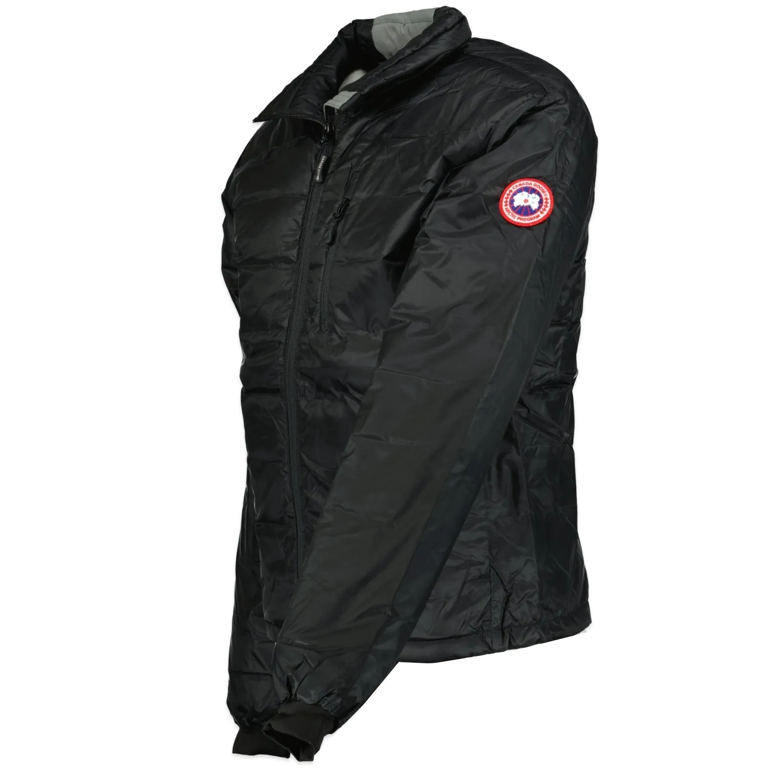 CANADA GOOSE  'LODGE' PADDED DOWN JACKET BLACK