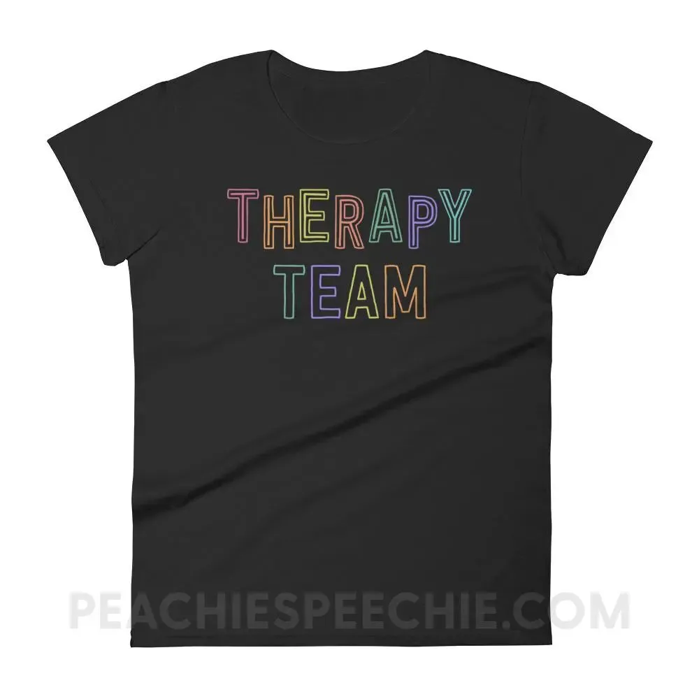 Colorful Therapy Team Women's Trendy Tee