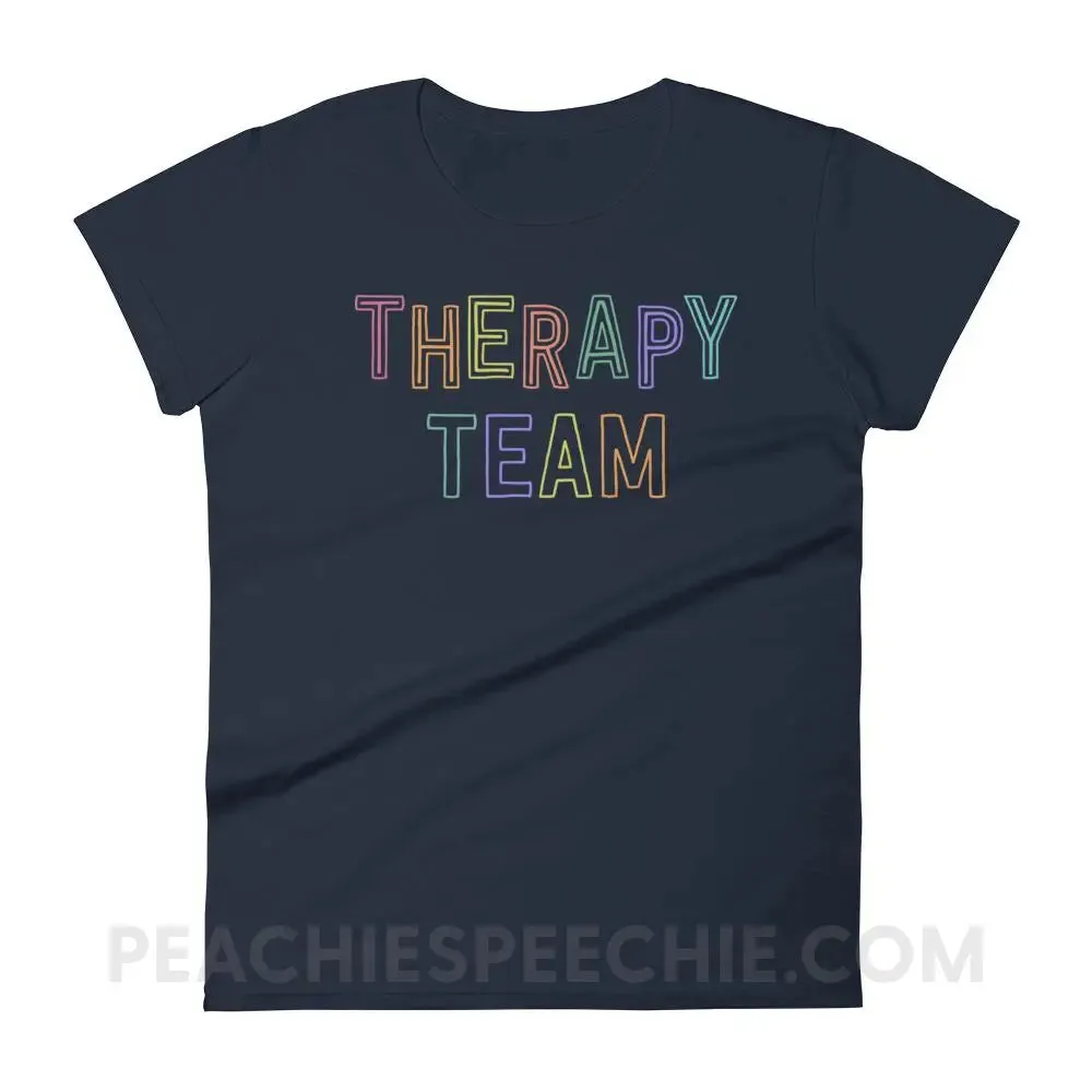 Colorful Therapy Team Women's Trendy Tee