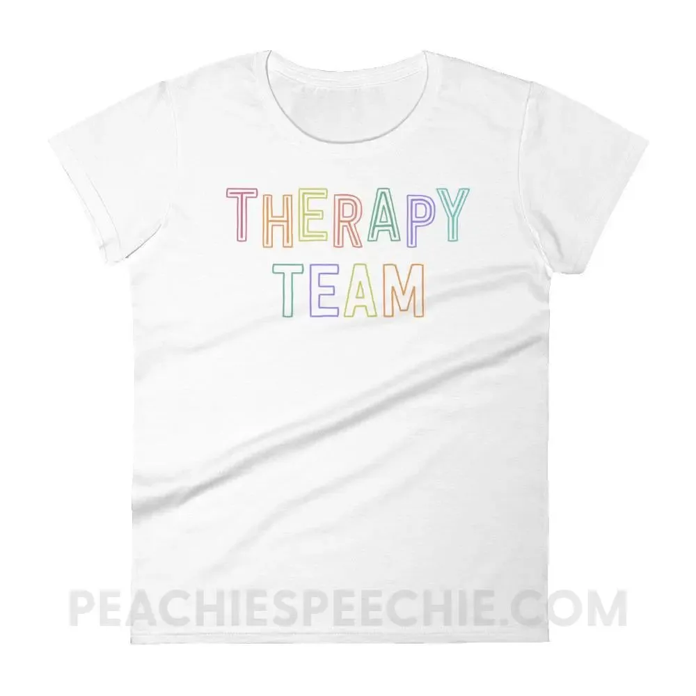 Colorful Therapy Team Women's Trendy Tee