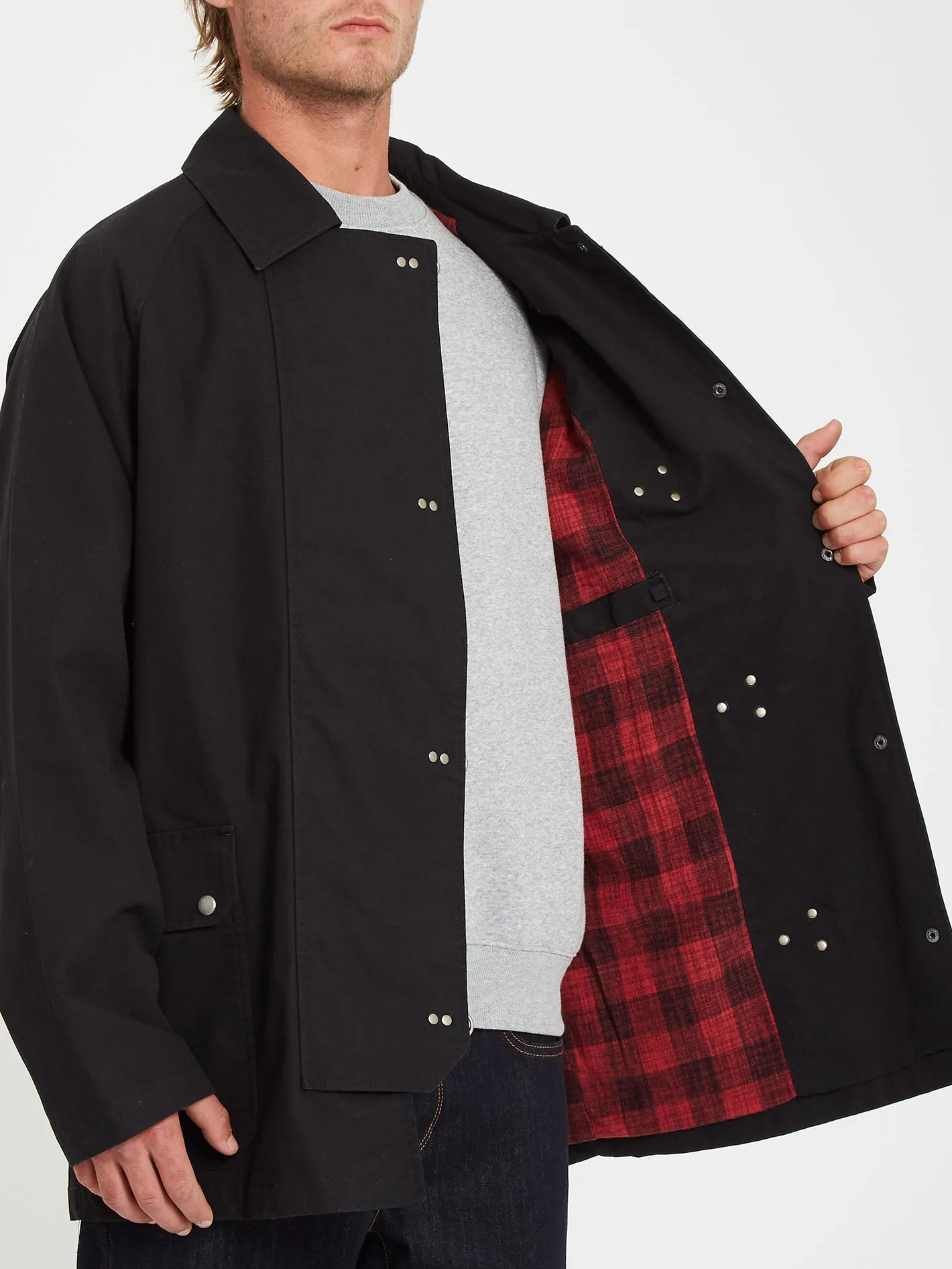 Confuzzion Jacket - BLACK