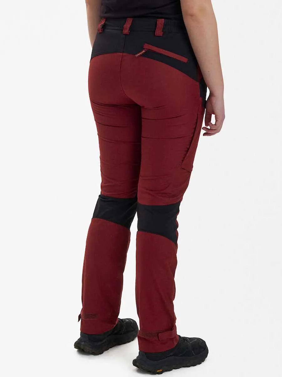 DEERHUNTER Lady Ann Trousers - Oxblood Red