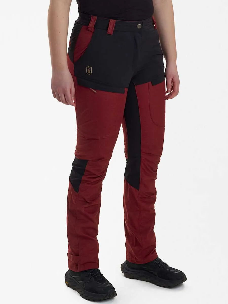 DEERHUNTER Lady Ann Trousers - Oxblood Red