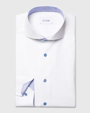 ETON 10000351700 WHITE SLIM SC SHIRT