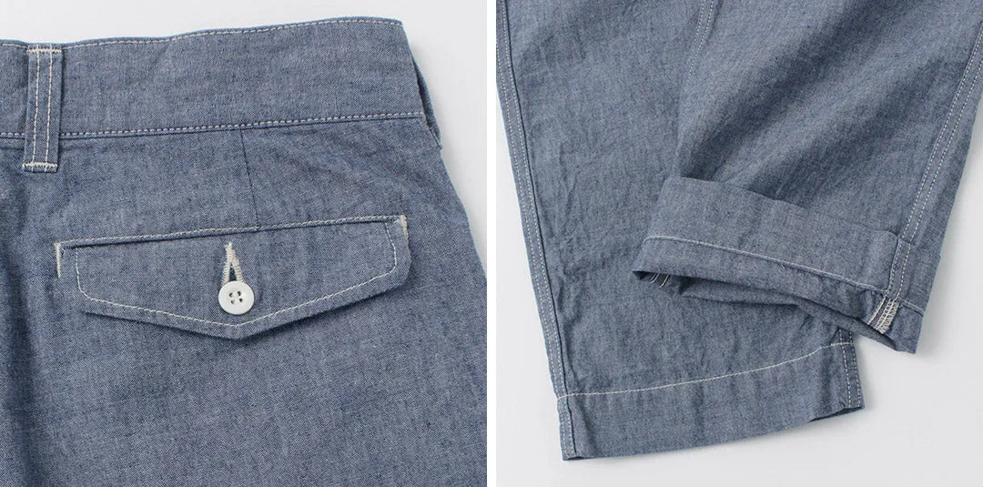 FOB FACTORY / F0528 M52 Chambray trousers