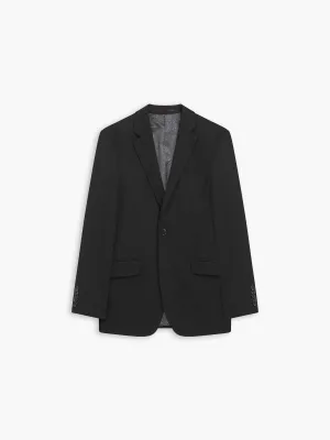 Optimized Title: Henman Infinity Mens Slim Fit Black Jacket - Stylish and Versatile Outerwear