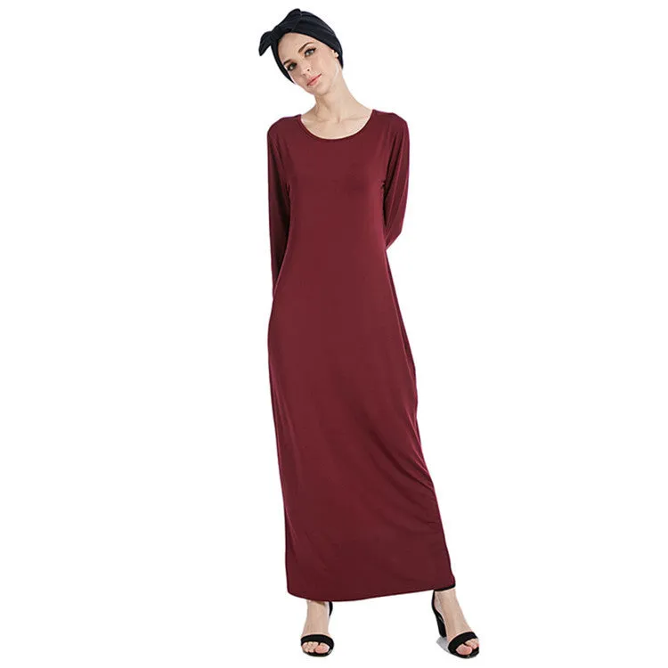 Long Skirt Elegant Stylish Inner Stretch Women's Dress