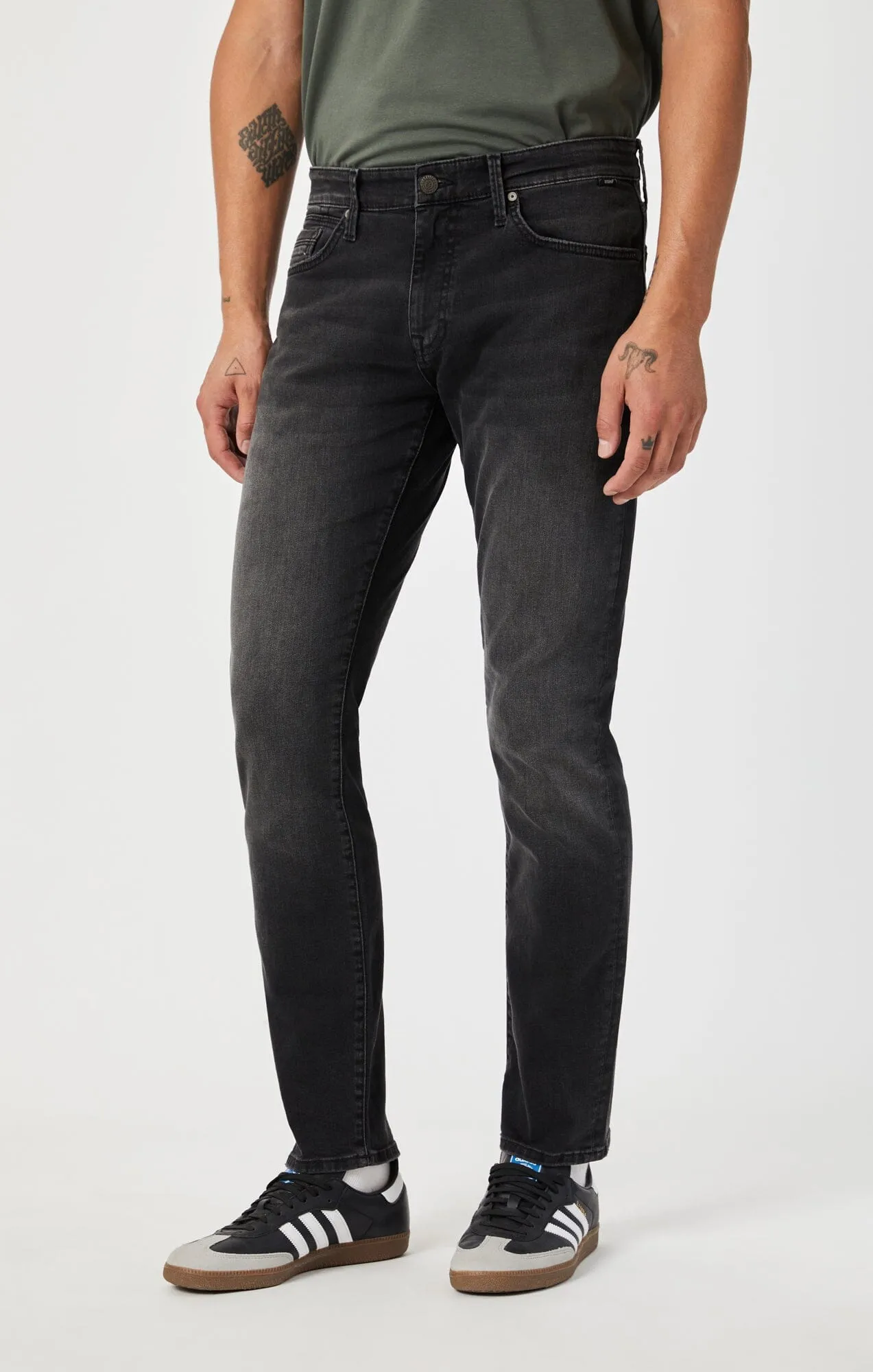 MARCUS SLIM STRAIGHT LEG IN GREY WILLIAMSBURG