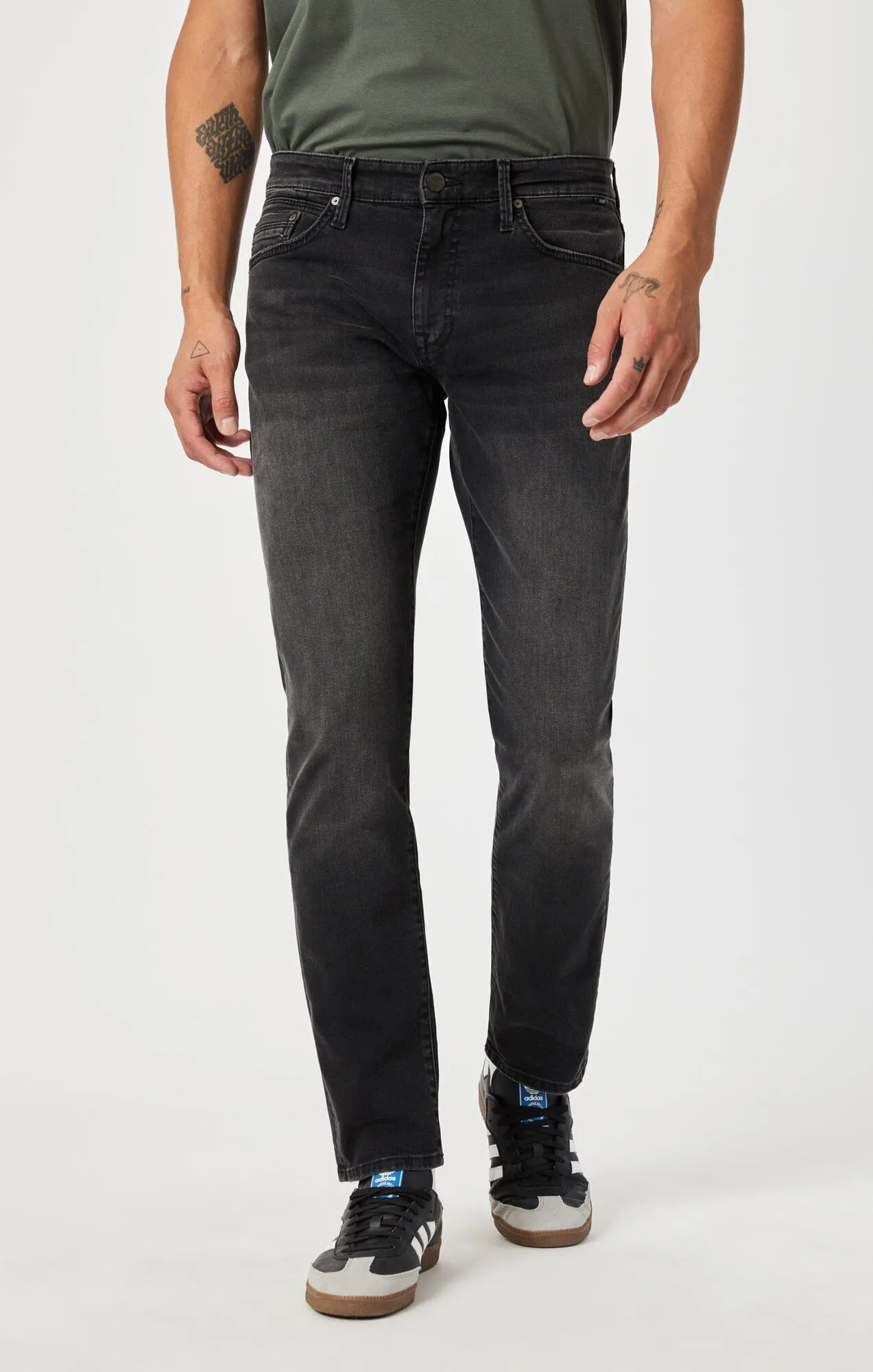 MARCUS SLIM STRAIGHT LEG IN GREY WILLIAMSBURG