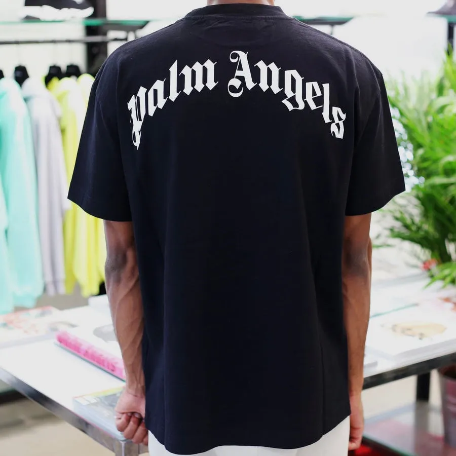 PALM ANGELS Kill The Shark Tee Black