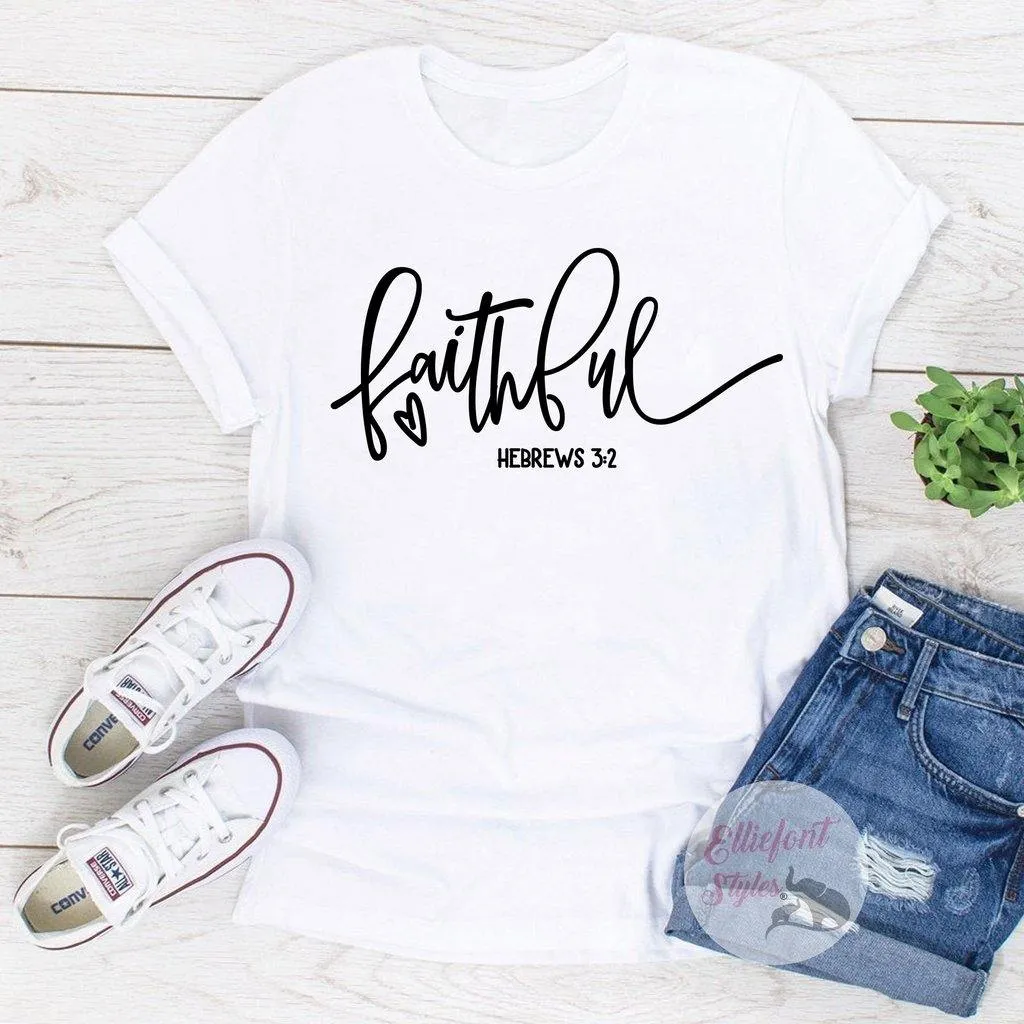 Religious Faithful Bible Verse Shirt