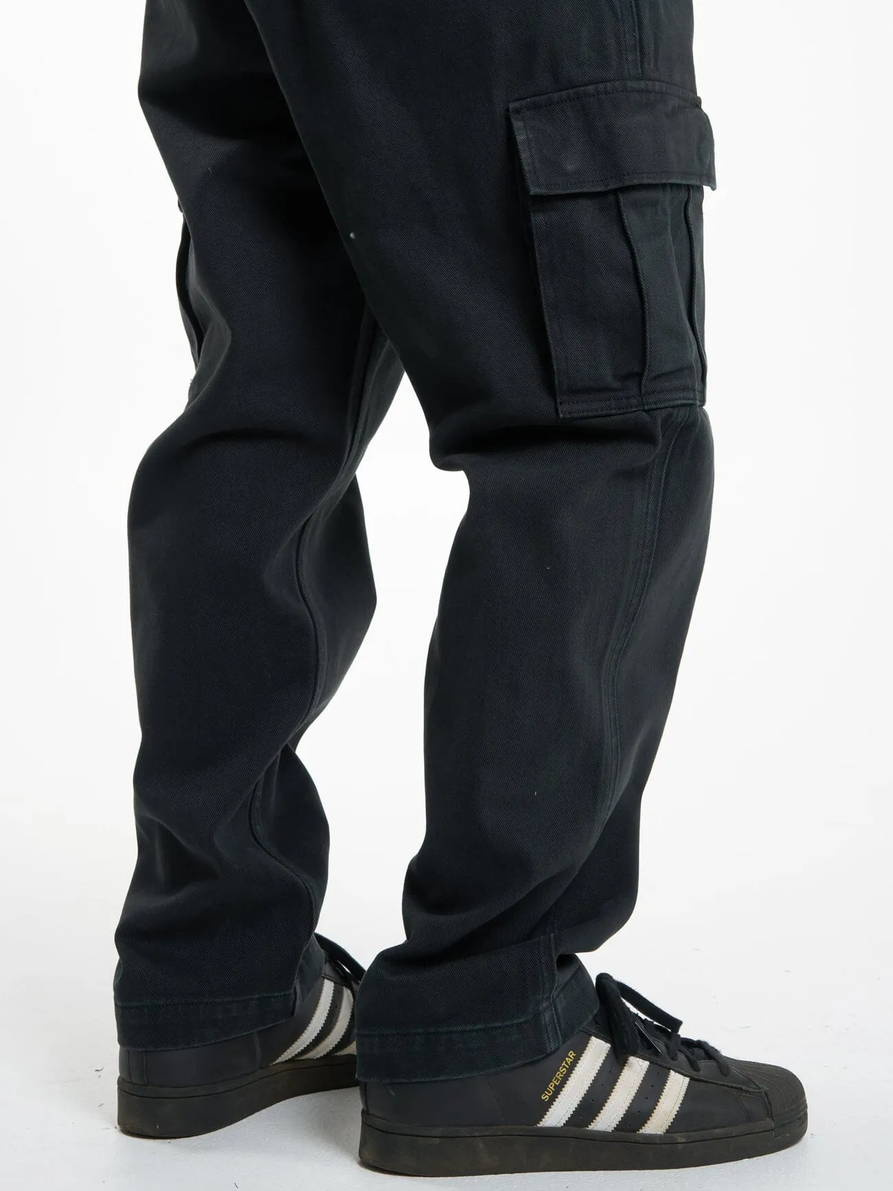 Slacker Denim Cargo Jean - Dusk Black