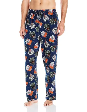 Star Wars Men's Movie Badges in Space Lounge Pant