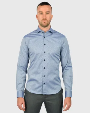 VINCENT & FRANKS S21CH0159 RYB-BLUE SLIM SC SHIRT