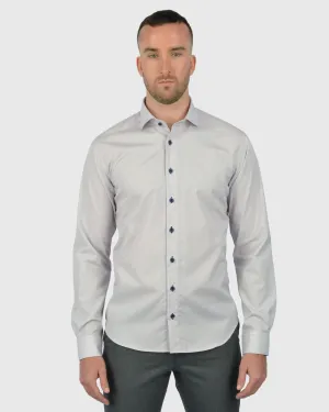 VINCENT & FRANKS S21CH0176 WINE PRINT SLIM SC SHIRT